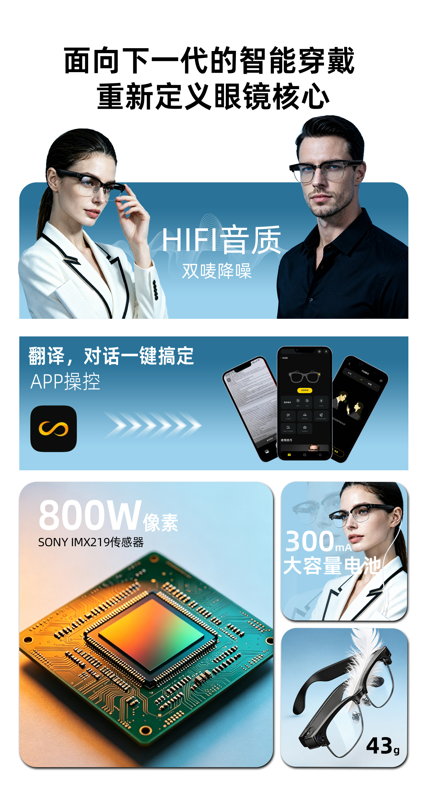 HUWO 眼镜详情 2